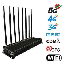 最新のデスクトップ高性能5G4G 3G WiFi2.4G WIFI GPS DCSPCSロジャック信号妨害装置