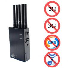 迷惑携帯の電波を遮断 5本アンテナ 携帯電話遮断機 GSM/3G/4Gなどの信号を抑止 GPS1-5対応